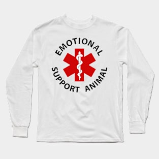 Emotional Suport Animal Long Sleeve T-Shirt